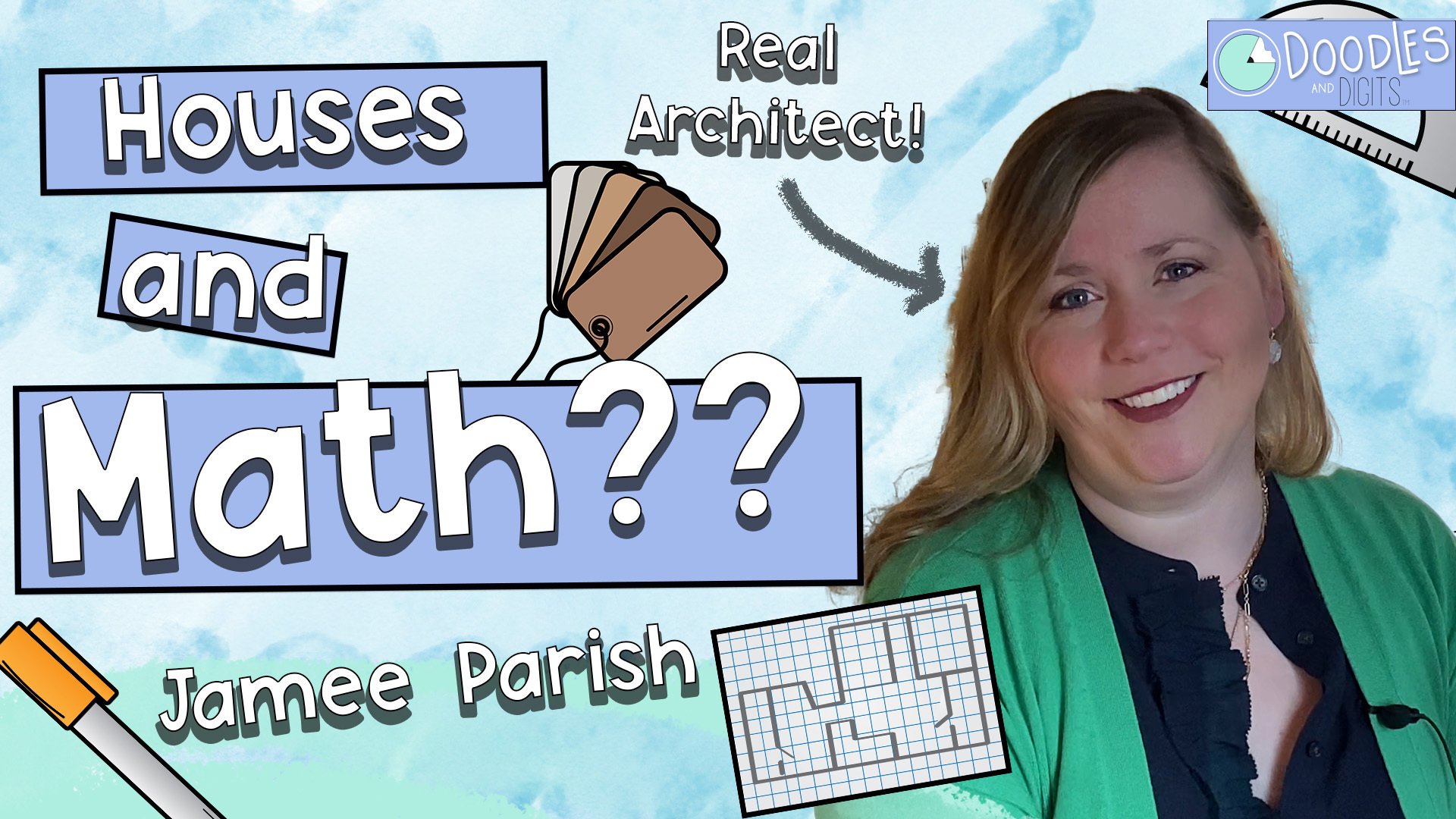 How an Architect Uses Math- How it's Math Series (Math Interview for Kids